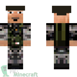 Aperçu de la skin Minecraft General Sheperd - Call of Duty