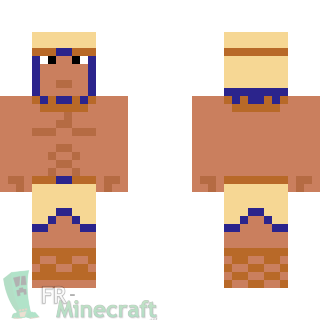 Aperçu de la skin Minecraft Garde du Pharaon