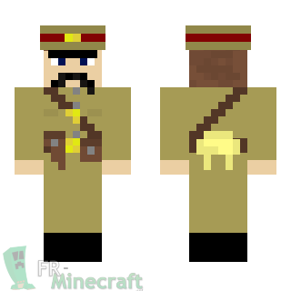 Aperçu de la skin Minecraft Soldat Russe