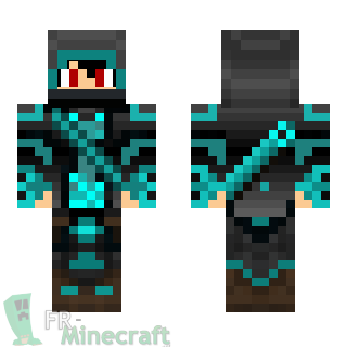 Aperçu de la skin Minecraft Assassin diamant