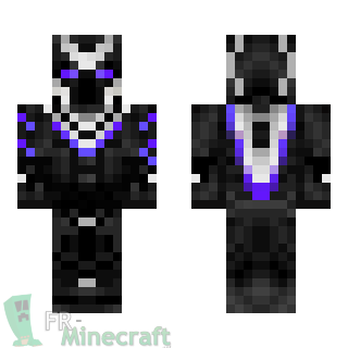 Aperçu de la skin Minecraft Black Panther