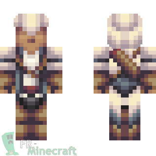 Aperçu de la skin Minecraft Cp. Edward Kenway - Assasin's Creed