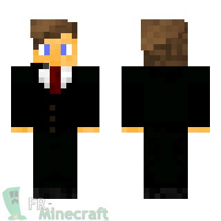 Aperçu de la skin Minecraft Homme en costar