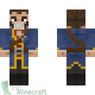 Aperçu de la skin Minecraft Soldat steampunk