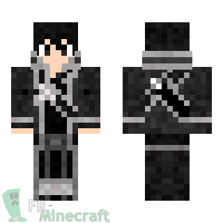 Aperçu de la skin Minecraft Kirito - Sword Art Online