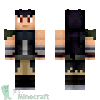 Aperçu de la skin Minecraft Gajeel Redfox - Fairy Tail