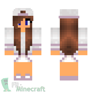 Aperçu de la skin Minecraft Fille