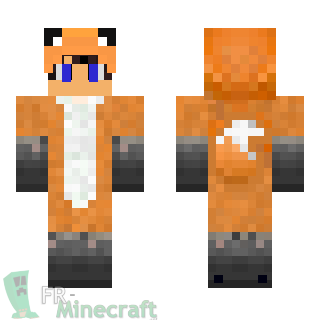 Aperçu de la skin Minecraft Garçon déguisé en renard