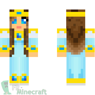 Aperçu de la skin Minecraft Reine