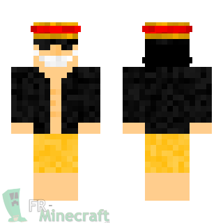 Aperçu de la skin Minecraft Gol D. Roger - One Piece