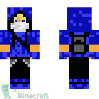 Aperçu de la skin Minecraft The Hooded Assassin - Assassin's Creed