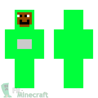 Aperçu de la skin Minecraft Dipsy - Télétubbies