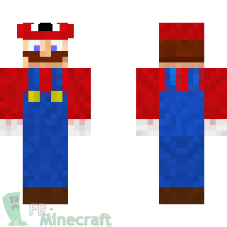 Aperçu de la skin Minecraft Mario
