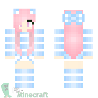 Aperçu de la skin Minecraft Fille jolie