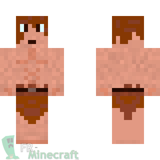 Aperçu de la skin Minecraft Homme des cavernes