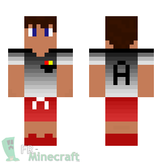 Aperçu de la skin Minecraft Arbitre