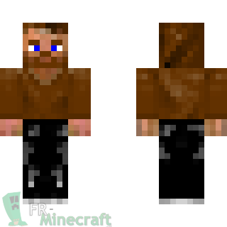 Aperçu de la skin Minecraft Homme des bois