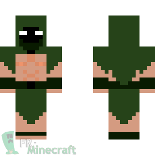 Aperçu de la skin Minecraft Tueur vert