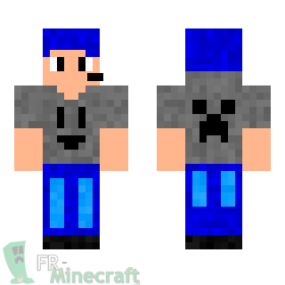 Aperçu de la skin Minecraft Joueur