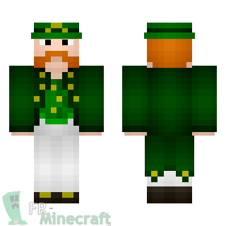 Aperçu de la skin Minecraft Leprechaun