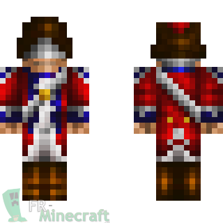 Aperçu de la skin Minecraft Grenadier Anglais