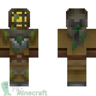 Aperçu de la skin Minecraft Plongeur