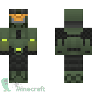 Aperçu de la skin Minecraft Halo