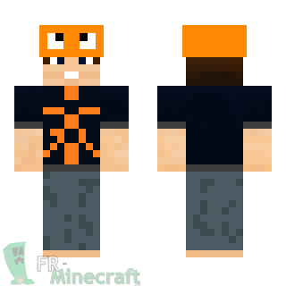 Aperçu de la skin Minecraft Déguisement Jiraya