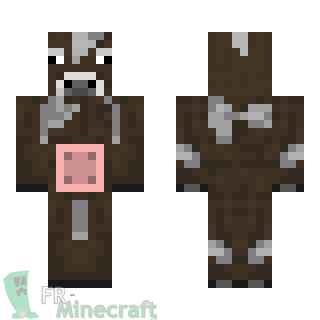 Aperçu de la skin Minecraft Vache