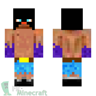 Aperçu de la skin Minecraft Bourreau - Clash Royale