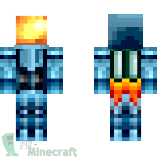 Aperçu de la skin Minecraft Explorateur de l'espace