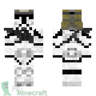 Aperçu de la skin Minecraft Clone Artilleur Phase II - Star Wars