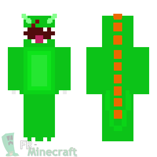 Aperçu de la skin Minecraft Dinosaure T-Rex