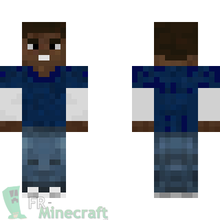 Aperçu de la skin Minecraft Franklin - GTA 5