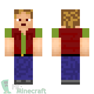 Aperçu de la skin Minecraft Owen Grady - Jurassic World