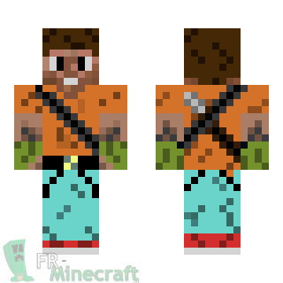 Aperçu de la skin Minecraft Aventurier