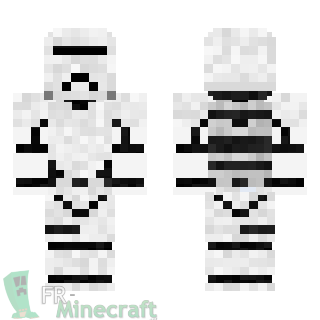 Aperçu de la skin Minecraft Flame Trooper - Star Wars