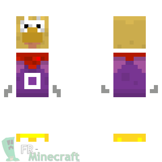 Aperçu de la skin Minecraft Rayman