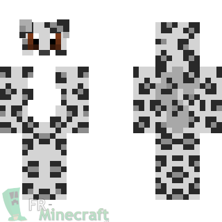 Aperçu de la skin Minecraft Léopard des neiges