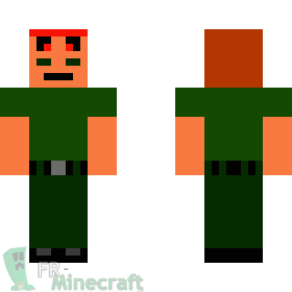 Aperçu de la skin Minecraft Militaire