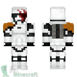 Aperçu de la skin Minecraft Clone Stormtrooper - Star Wars