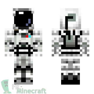 Aperçu de la skin Minecraft Astronaute