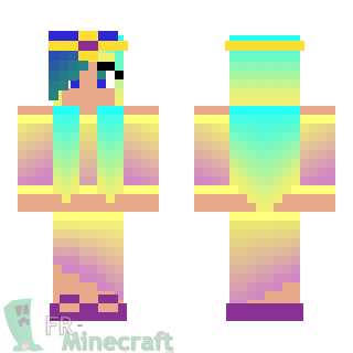 Aperçu de la skin Minecraft Égyptienne