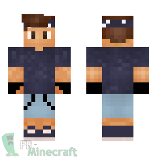 Aperçu de la skin Minecraft Garçon