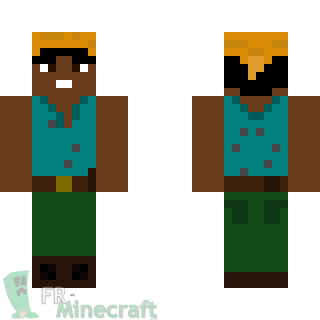 Aperçu de la skin Minecraft Eddy's pirate 1 - Uncharted 1