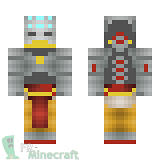 Aperçu de la skin Minecraft Zenyatta - Overwatch