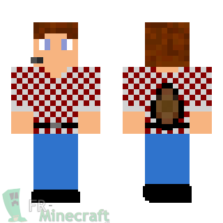 Aperçu de la skin Minecraft Homme cool